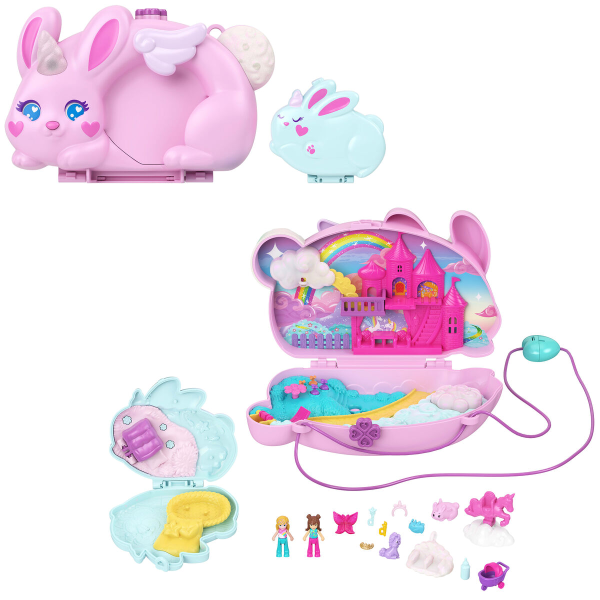 Playset Polly Pocket 16 Pieces