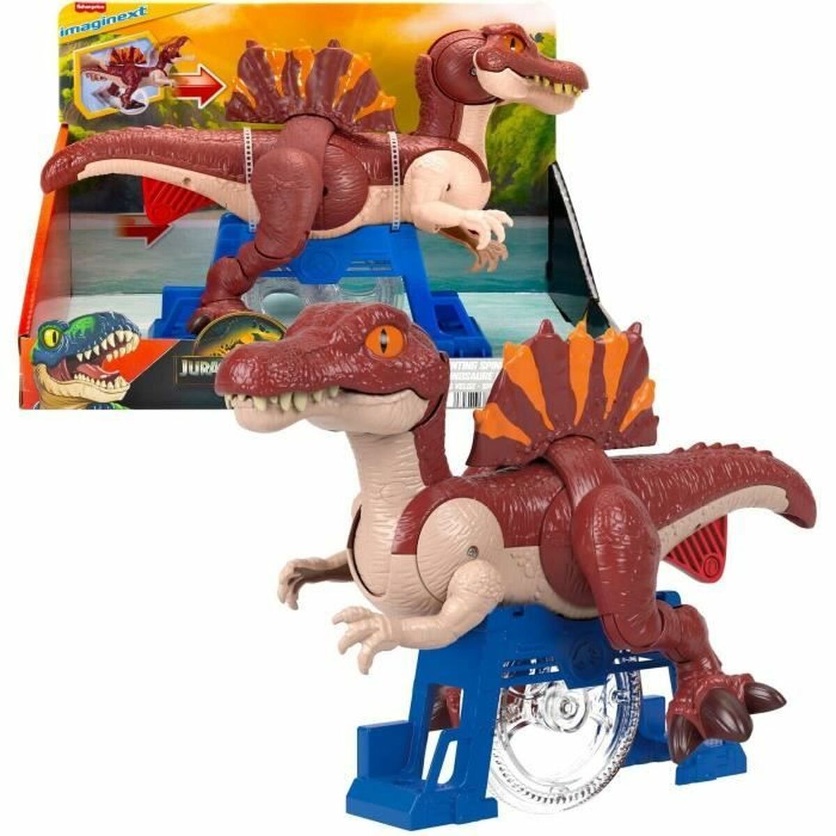 Action Figure Imaginext IMX JW4 SPRINT SPINO