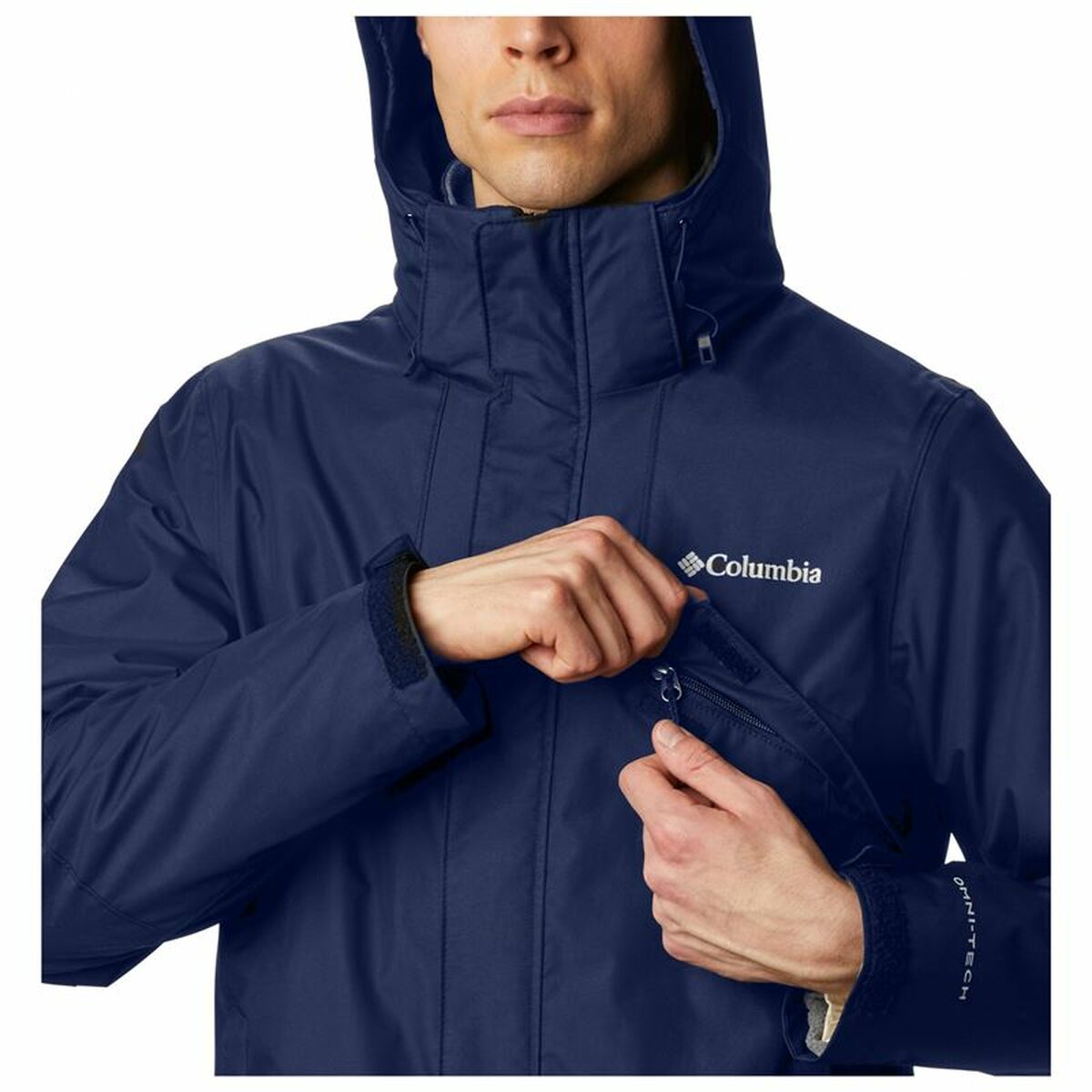 Men’s Sports Jacket Columbia Bugaboo II Dark blue