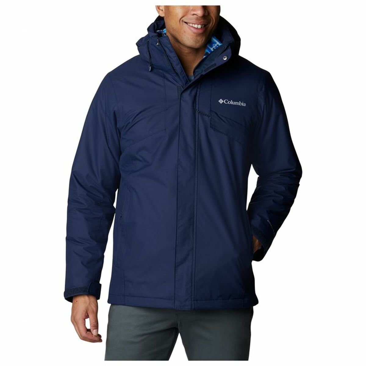 Men’s Sports Jacket Columbia Bugaboo II Dark blue