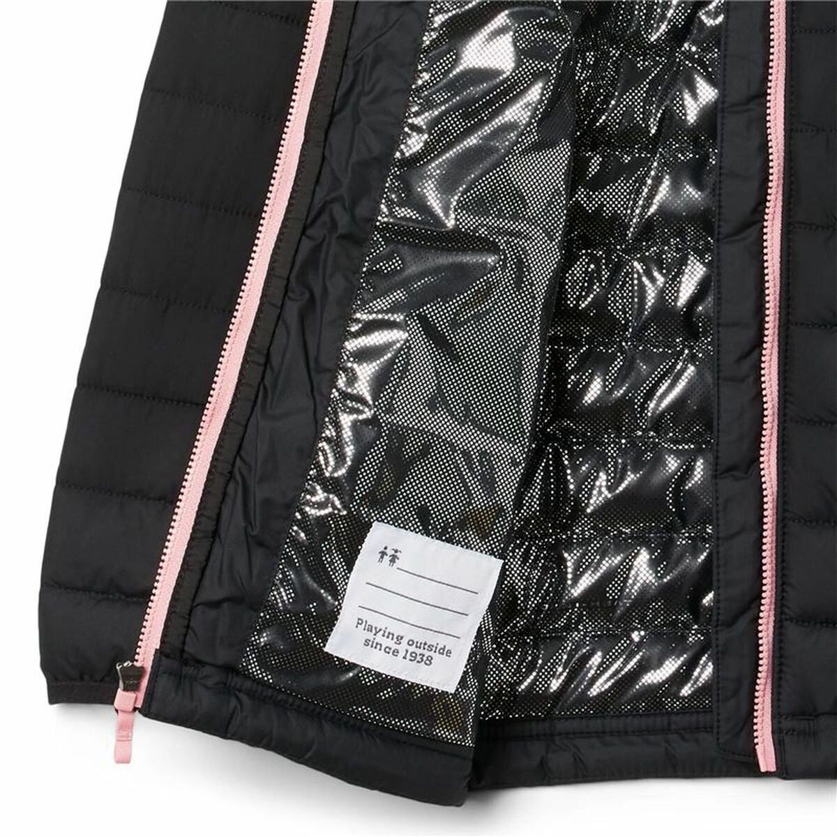 Children’s Sports Jacket Columbia Powder Lite Black