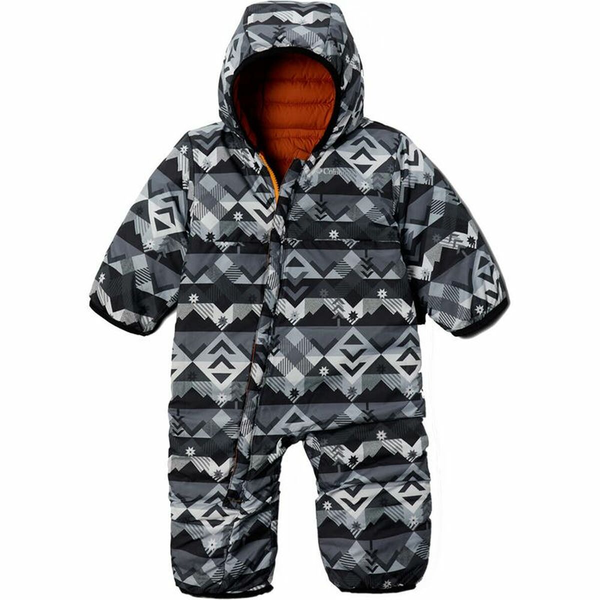 Children’s Jumpsuit Columbia Powder Lite Reversible Orange