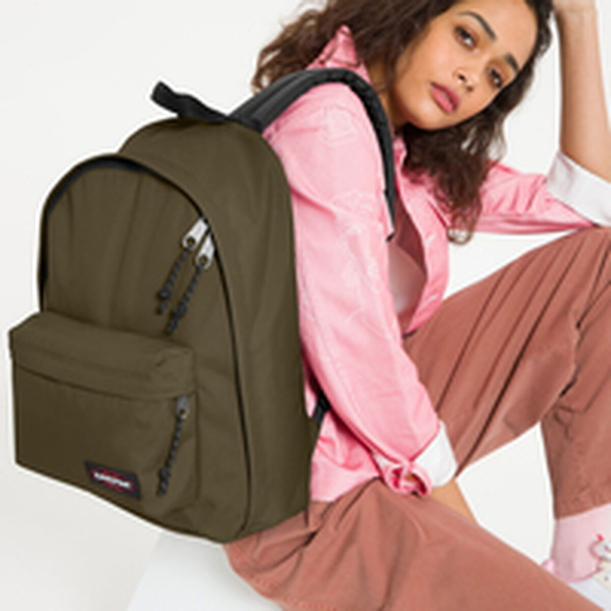 School Bag Eastpak Khaki