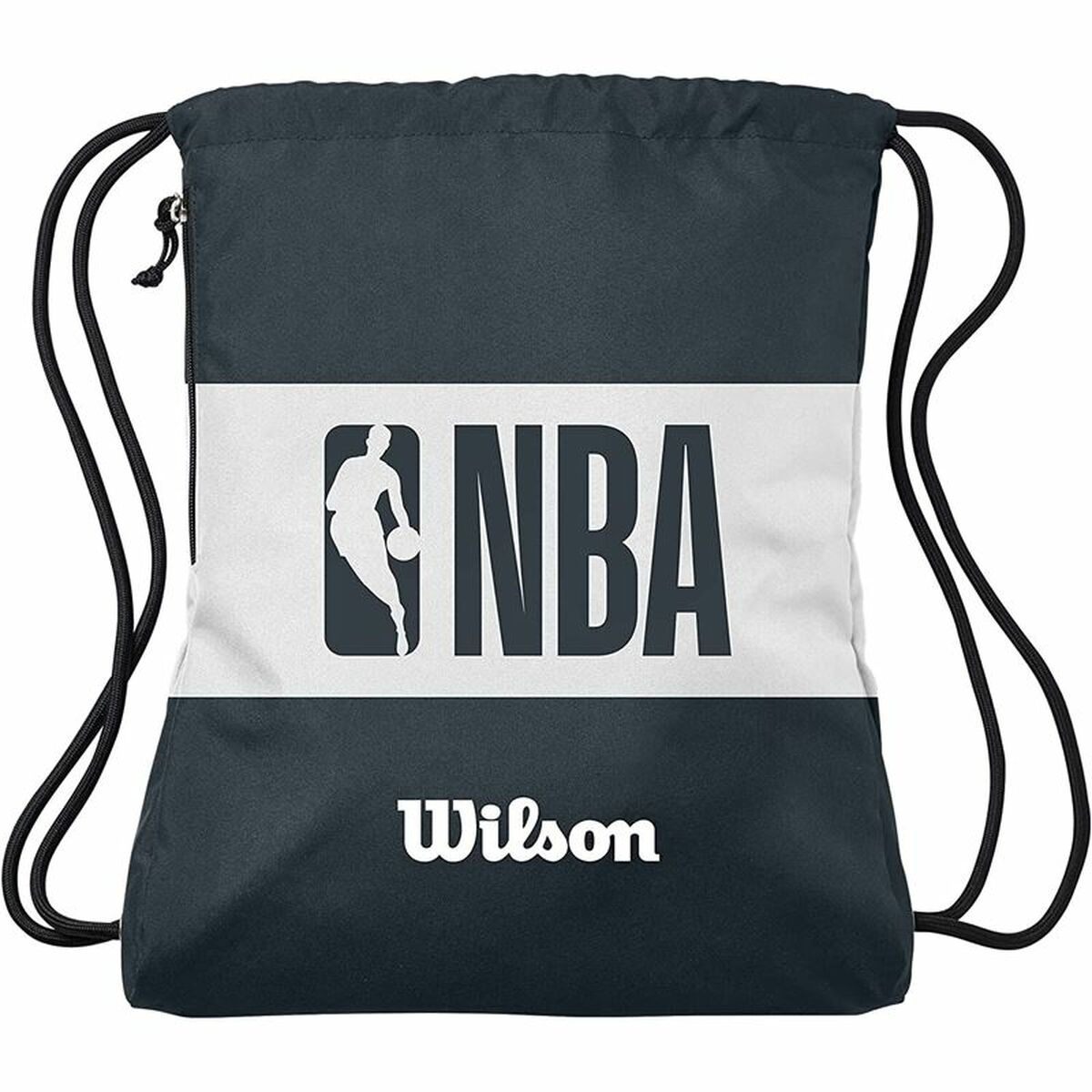Backpack with Strings Wilson NBA Forge Black Backpack with Strings Wilson NBA Forge Black