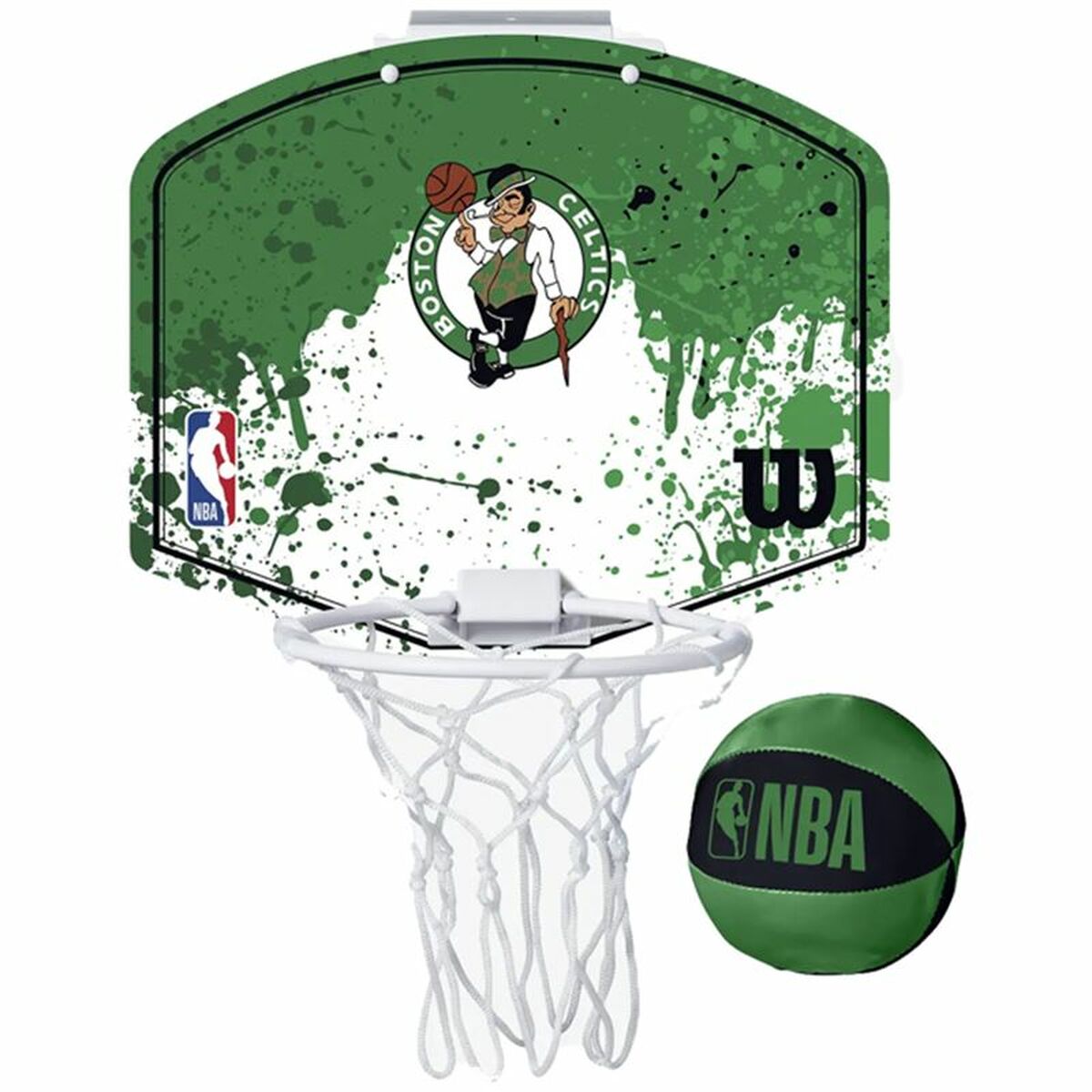 Basketball Basket Wilson NBA Boston Celtics Green Basketball Basket Wilson NBA Boston Celtics Green