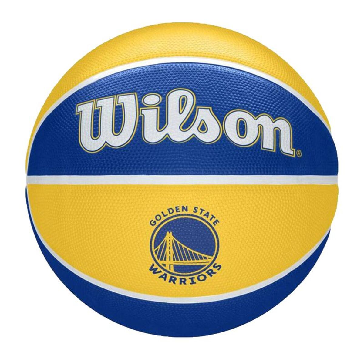 Basketball Ball Wilson NBA Team Tribute Warriors Blue 7 Natural rubber (Size 7) Basketball Ball Wilson NBA Team Tribute Warriors Blue 7 Natural rubber (Size 7)