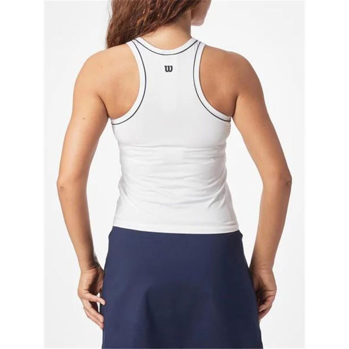 Women’s Sleeveless T-shirt Wilson Team Tank White Padel