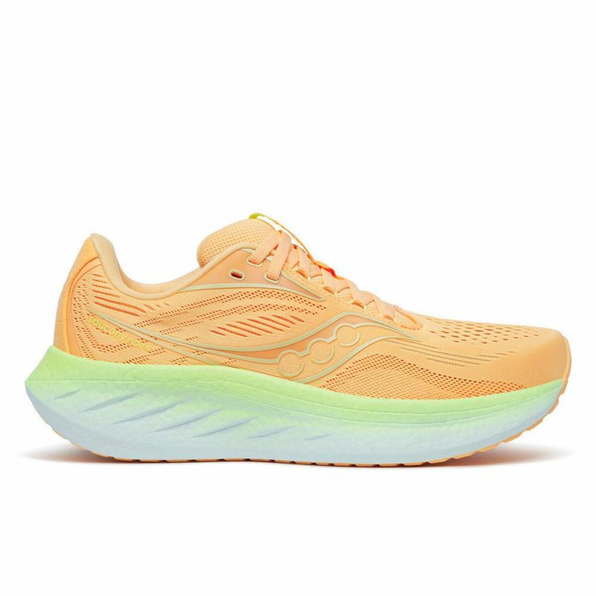 Running Shoes for Adults Saucony Ride 18 Peach
