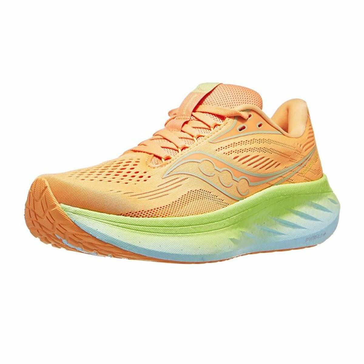 Running Shoes for Adults Saucony Ride 18 Peach