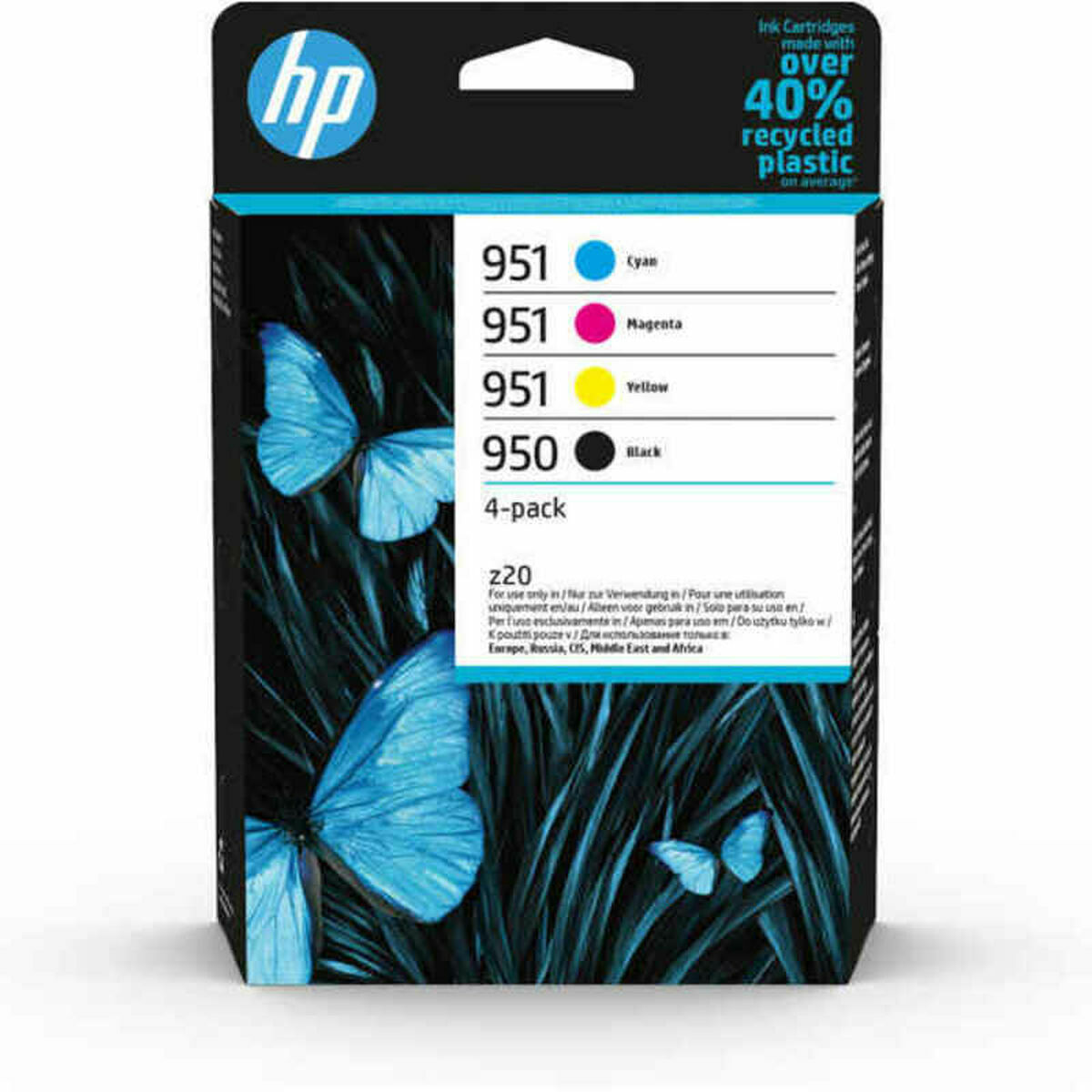 Original Ink Cartridge HP 6ZC65AE Yellow Black Magenta (4 Units) Original Ink Cartridge HP 6ZC65AE Yellow Black Magenta (4 Units)