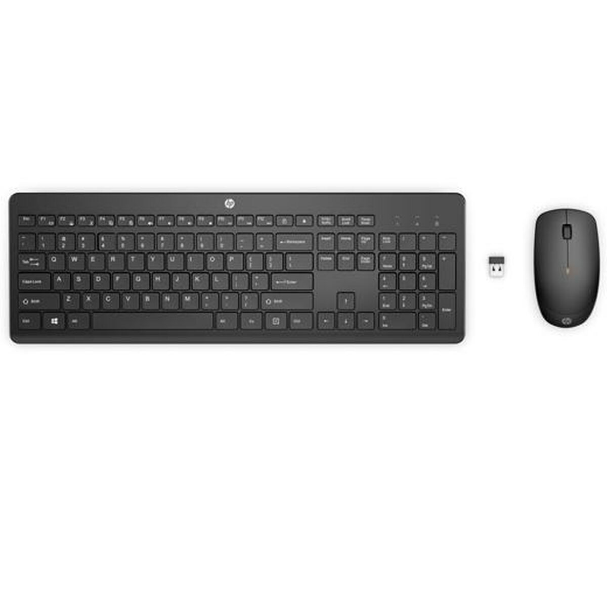 Keyboard and Mouse HP 1Y4D0UT#ABE Black QWERTY Keyboard and Mouse HP 1Y4D0UT#ABE Black QWERTY