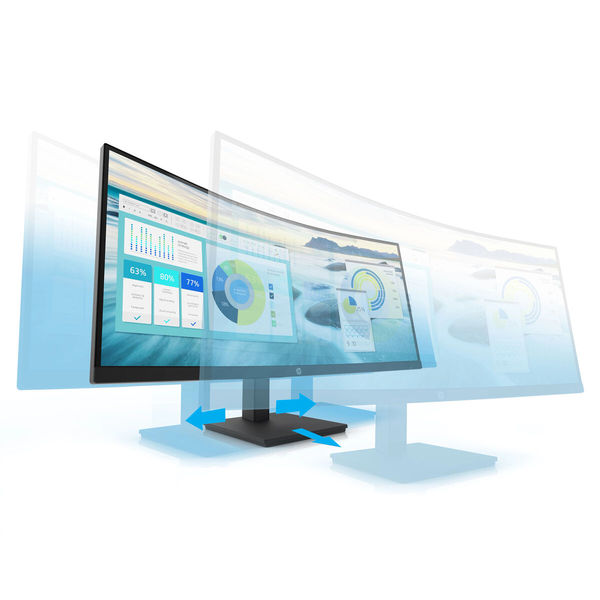 Monitor HP P34hc G4 34″ Wide Quad HD