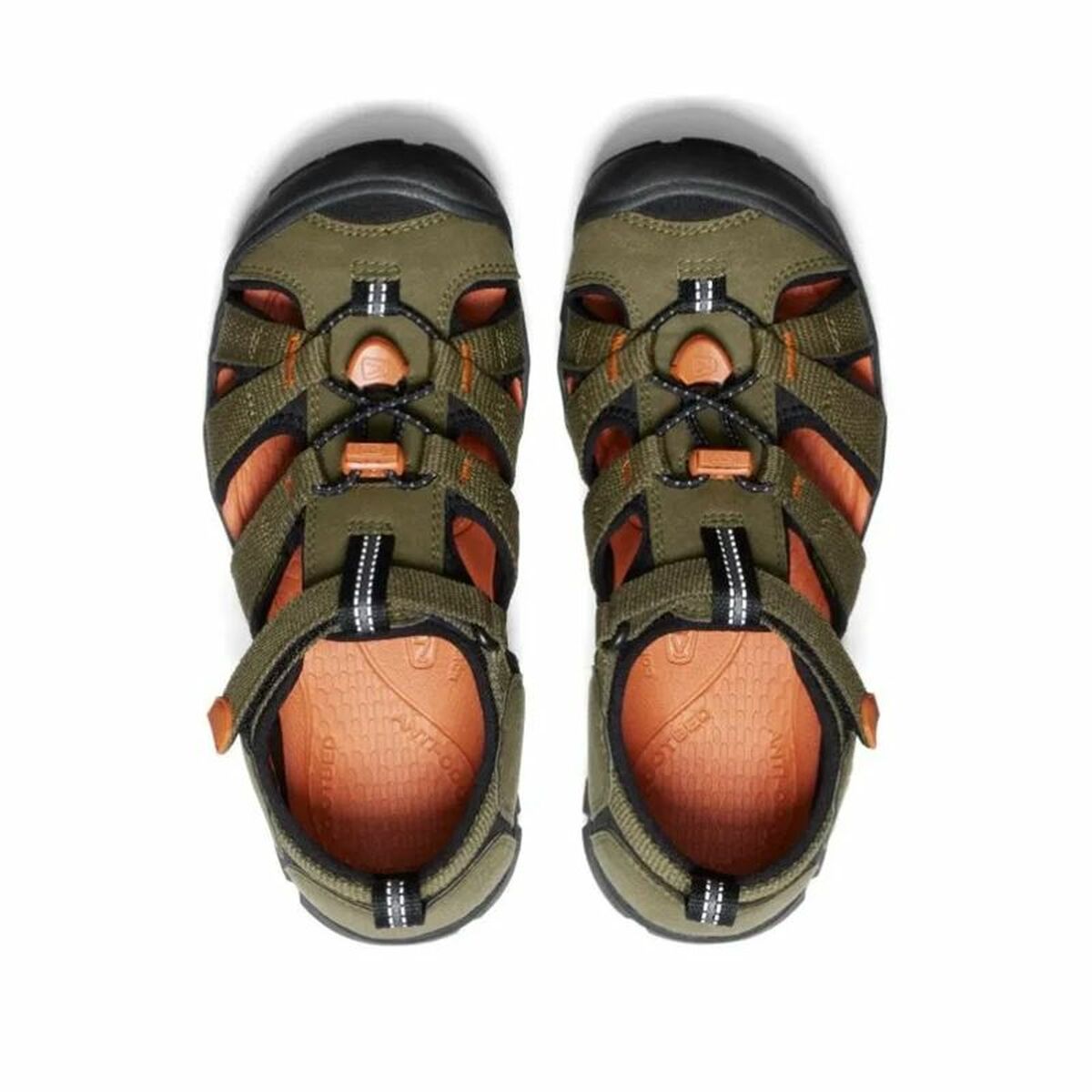 Flip Flops for Children Keen Seacamp II Cnx Olive Flip Flops for Children Keen Seacamp II Cnx Olive