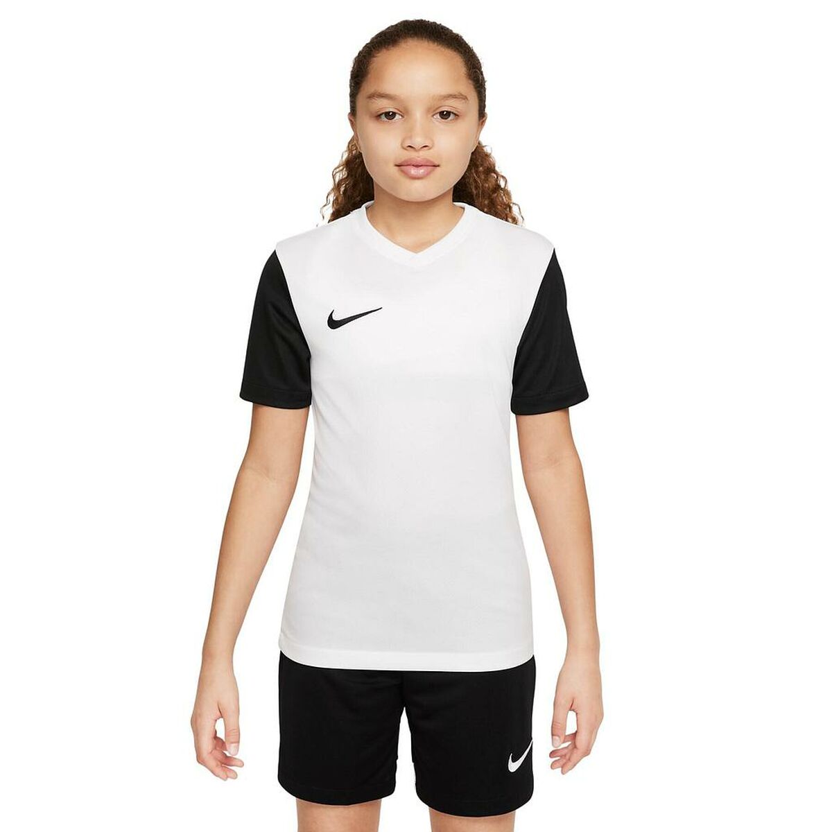 Child’s Short Sleeve T-Shirt Nike TIEMPO PREMIER 2 TEE DH8389 100 White