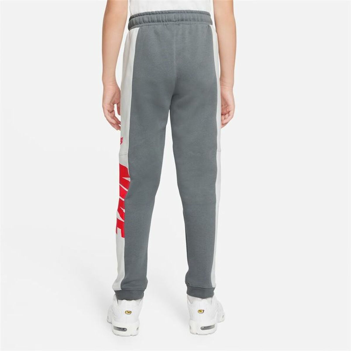 Children’s Tracksuit Bottoms Nike Sportswear  White Dark grey