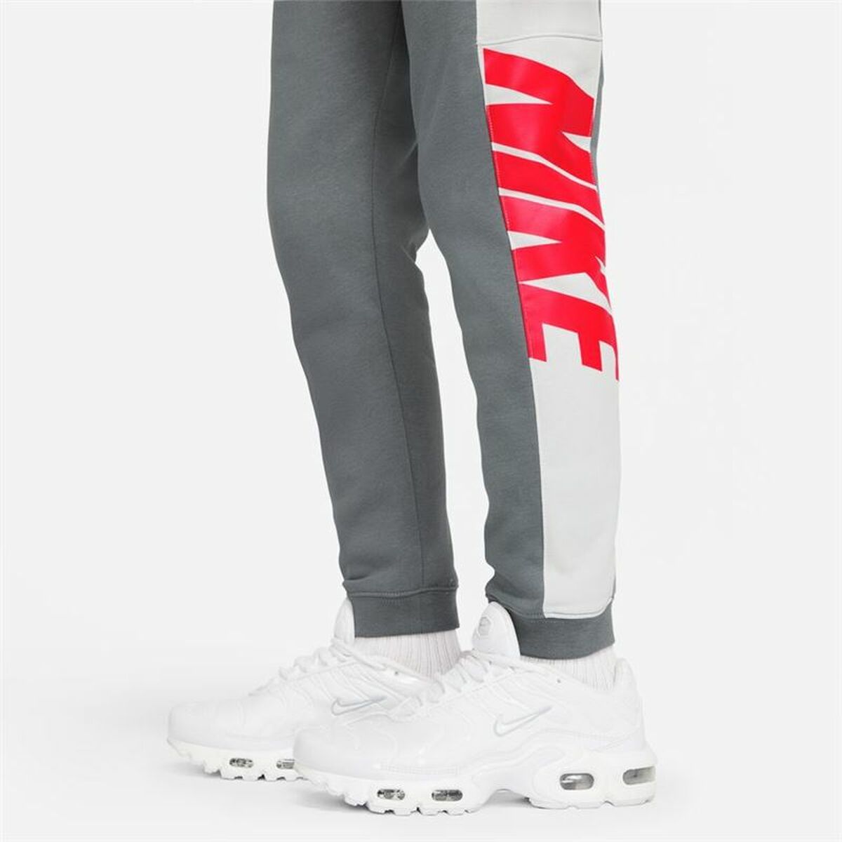 Children’s Tracksuit Bottoms Nike Sportswear  White Dark grey