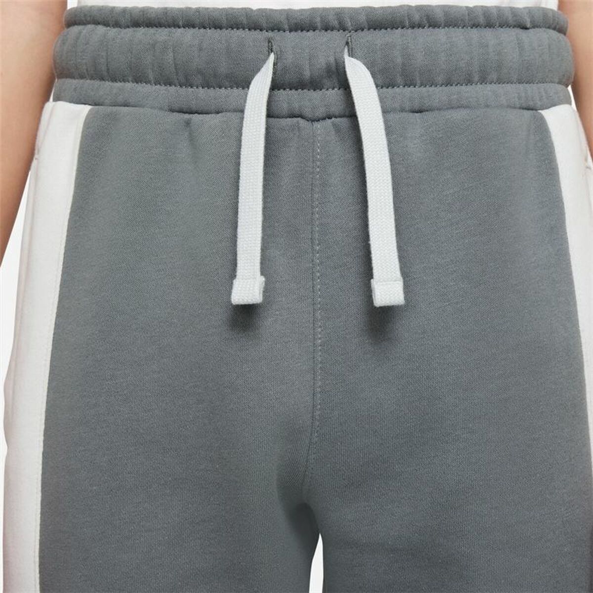 Children’s Tracksuit Bottoms Nike Sportswear  White Dark grey