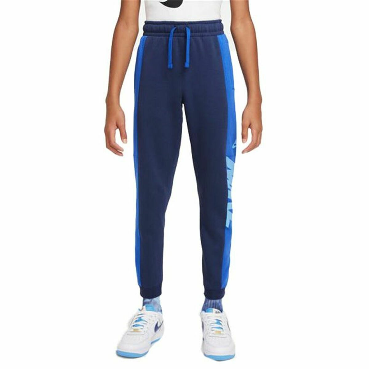 Children’s Tracksuit Bottoms Nike Sportswear Blue Children’s Tracksuit Bottoms Nike Sportswear Blue