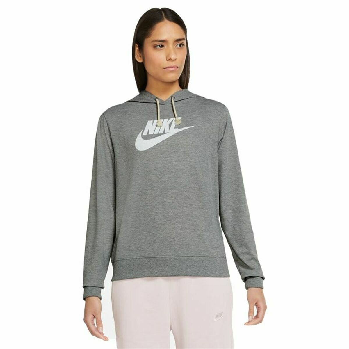 Womens Hoodie Nike Grey