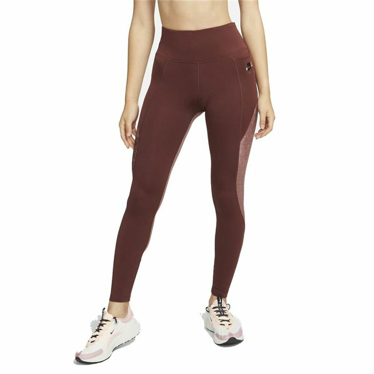 Sport leggings for Women Nike Air Dri-FIT Fast Brown Sport leggings for Women Nike Air Dri-FIT Fast Brown