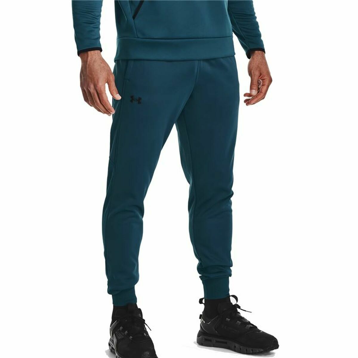 Adult Trousers Under Armour Fleece Joggers Blue Adult Trousers Under Armour Fleece Joggers Blue