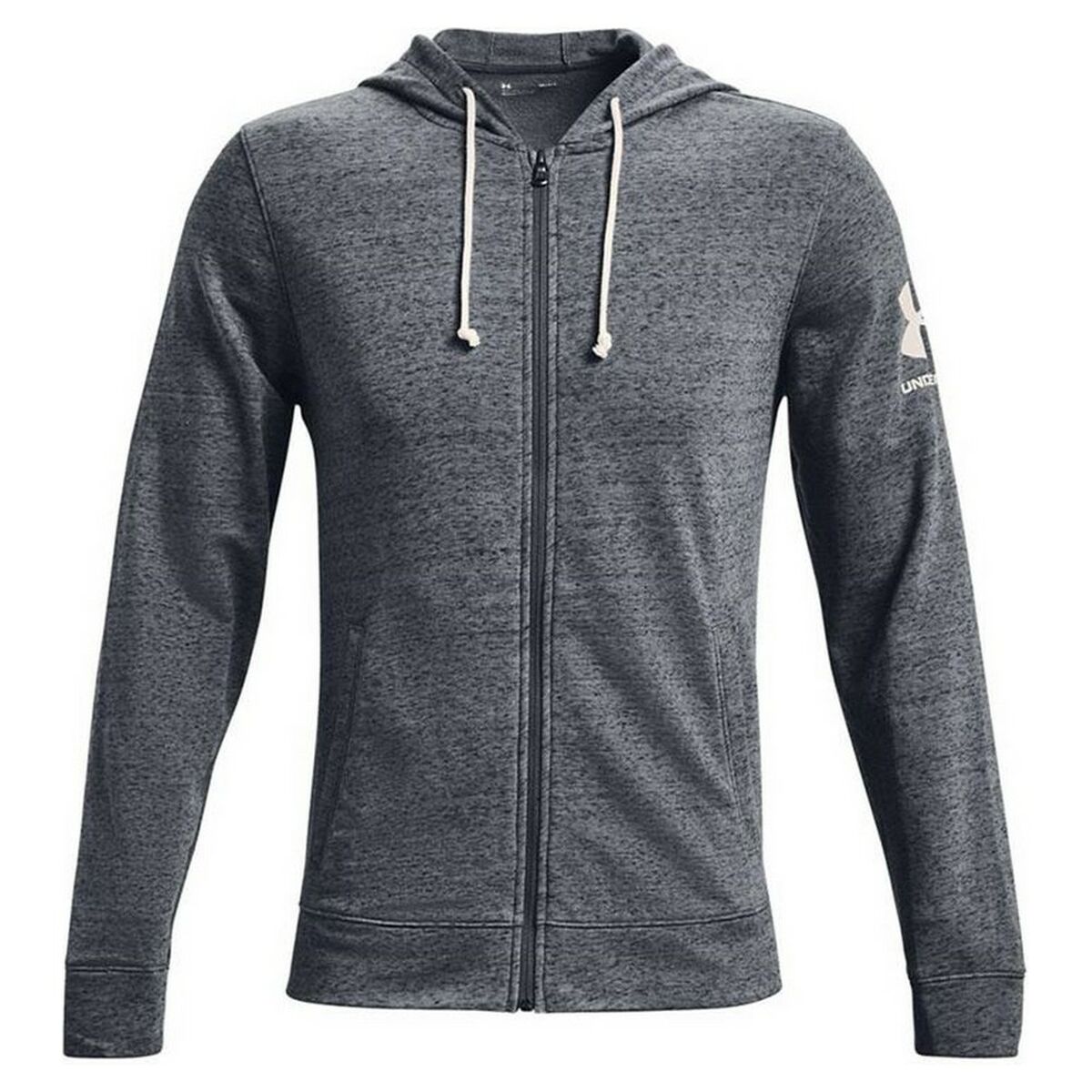 Men’s Sports Jacket Under Armour Terry Black Dark grey Men’s Sports Jacket Under Armour Terry Black Dark grey