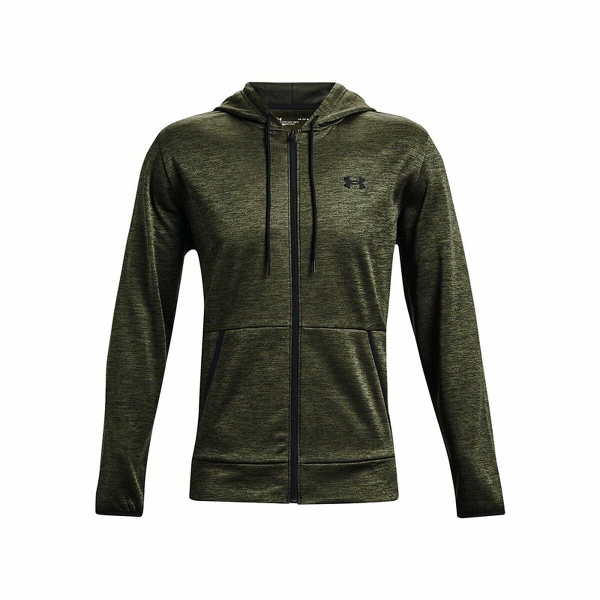 Men’s Sports Jacket Under Armour Fleece FZ Olive