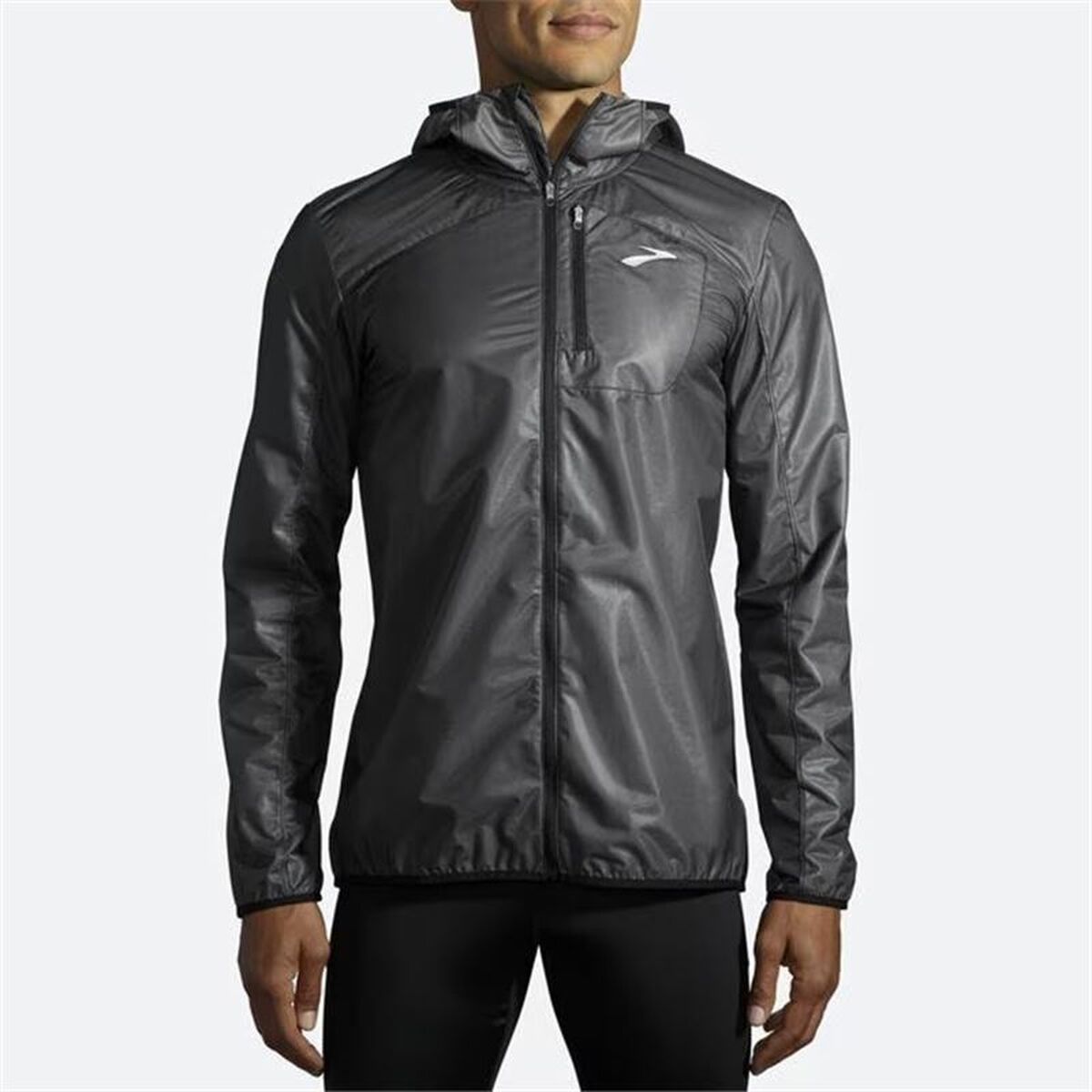 Men’s Sports Jacket Brooks All Altitude Grey