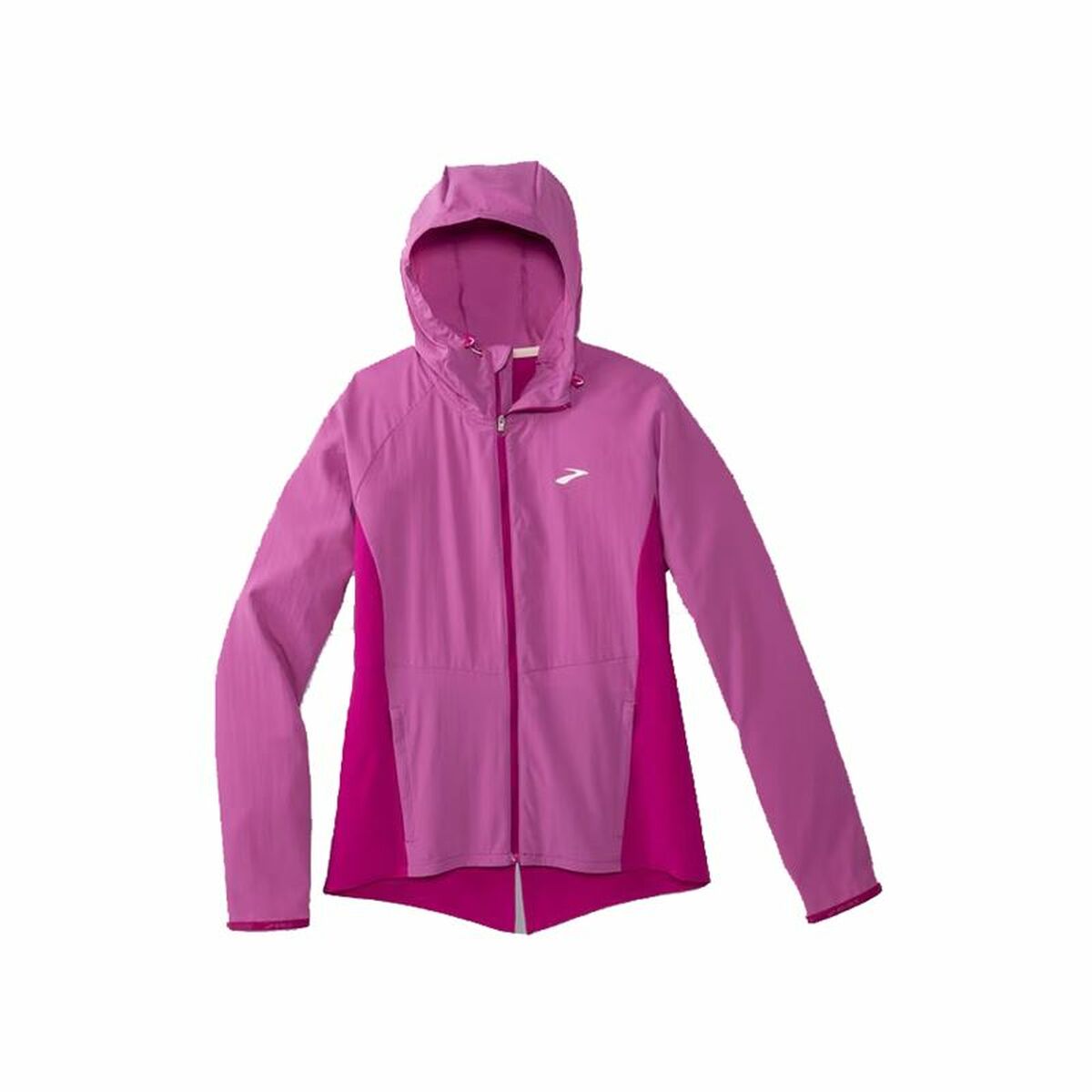 Women’s Sports Jacket Brooks Canopy Frosted Dark pink Women’s Sports Jacket Brooks Canopy Frosted Dark pink