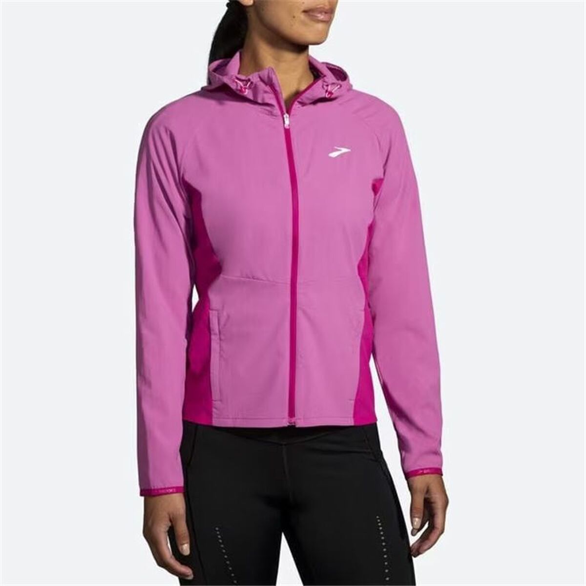 Women’s Sports Jacket Brooks Canopy Frosted Dark pink