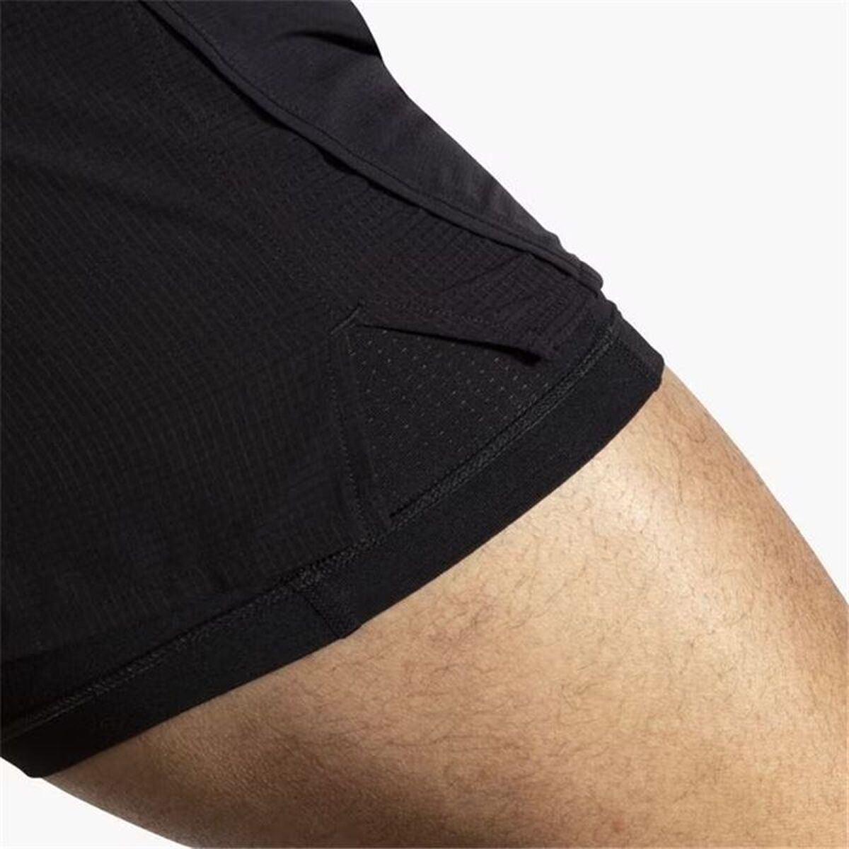 Men’s Sports Shorts Brooks High Point 5″ 2-in-1 Black