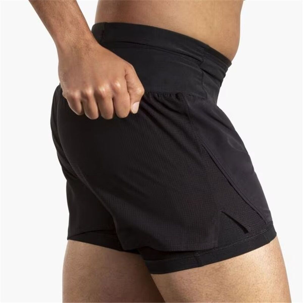 Men’s Sports Shorts Brooks High Point 5″ 2-in-1 Black