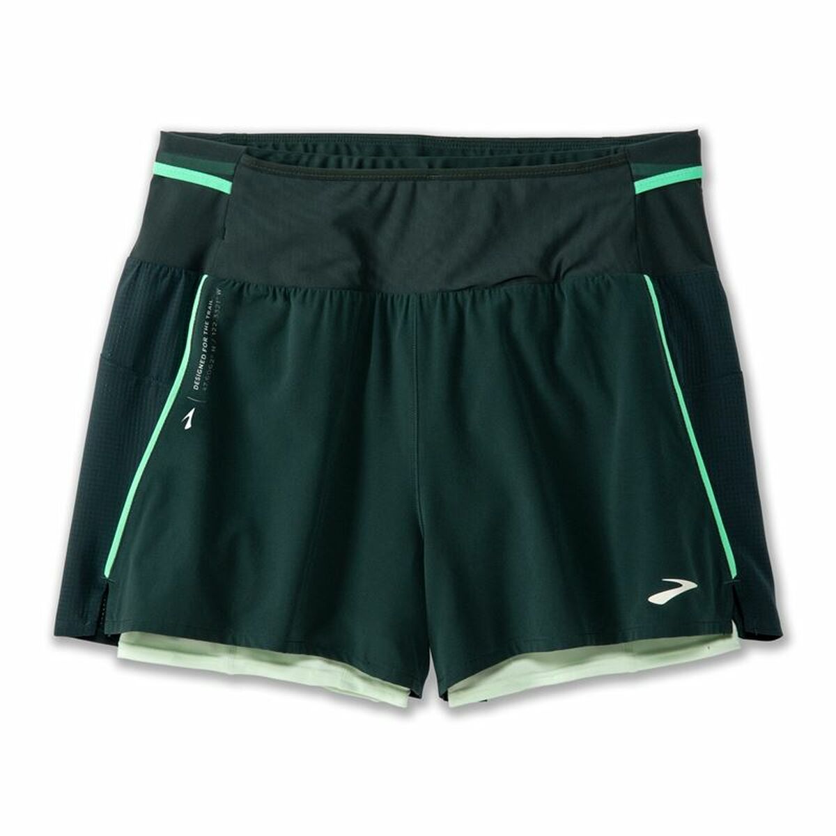 Sports Shorts for Women Brooks High Point 3″ 2-in-1 2.0 Green Sports Shorts for Women Brooks High Point 3″ 2-in-1 2.0 Green