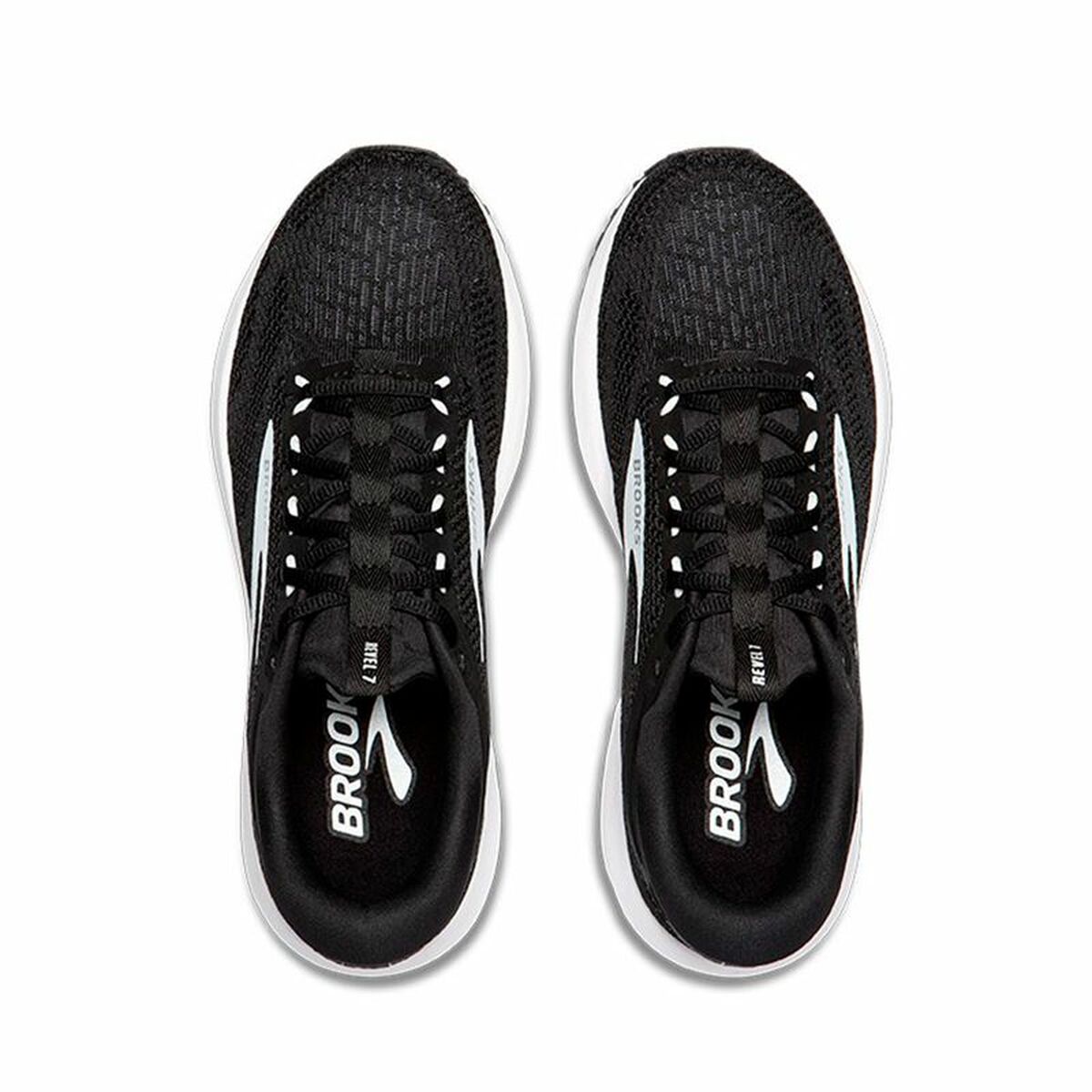 Running Shoes for Adults Brooks Revel 7 White Black