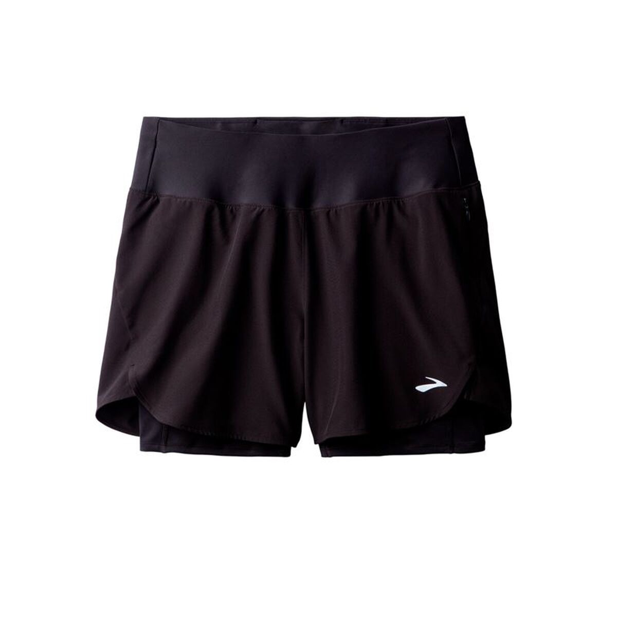 Sports Shorts for Women Brooks Chaser 5″ 2-In-1 20 Black