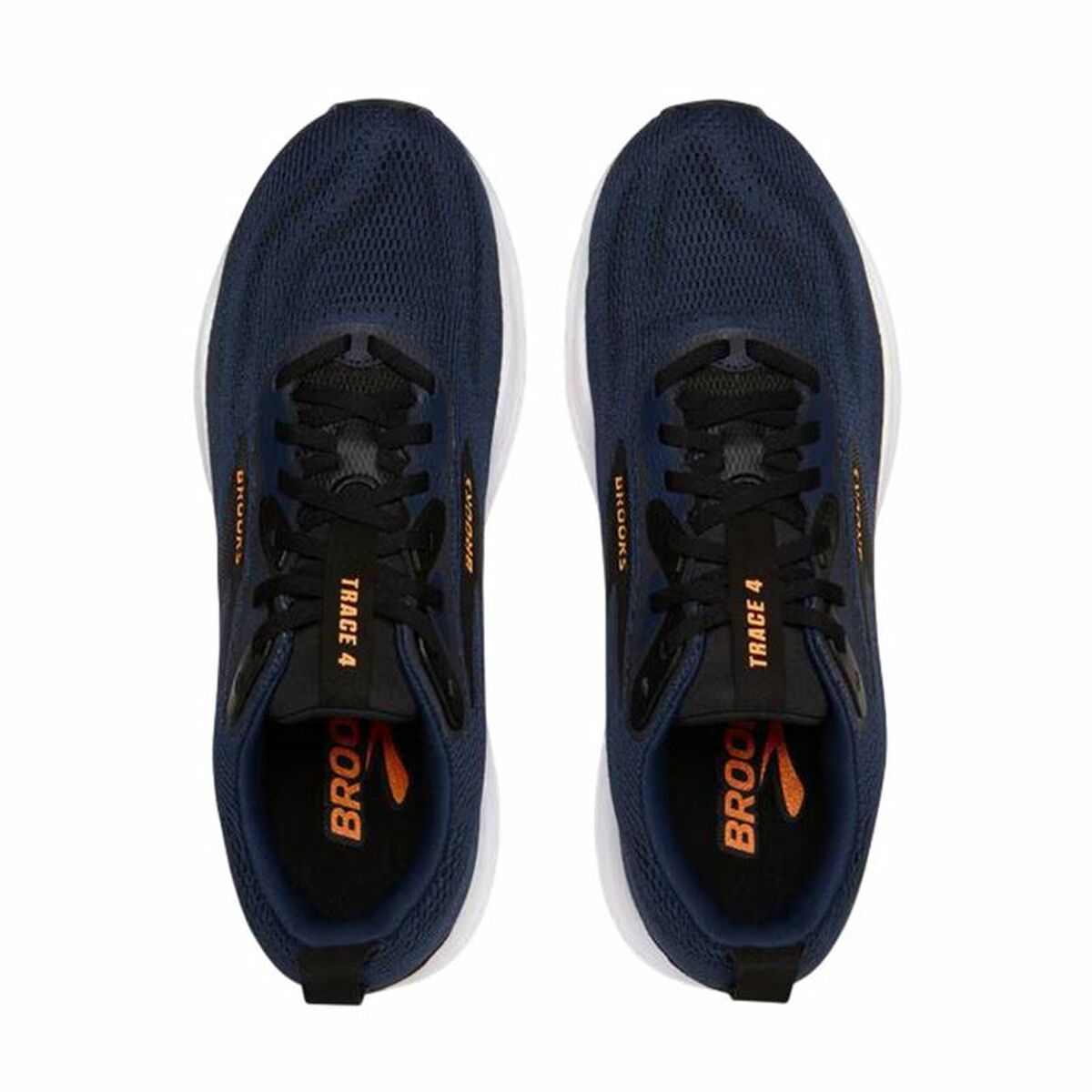 Running Shoes for Adults Brooks Trace 4 Black Dark blue