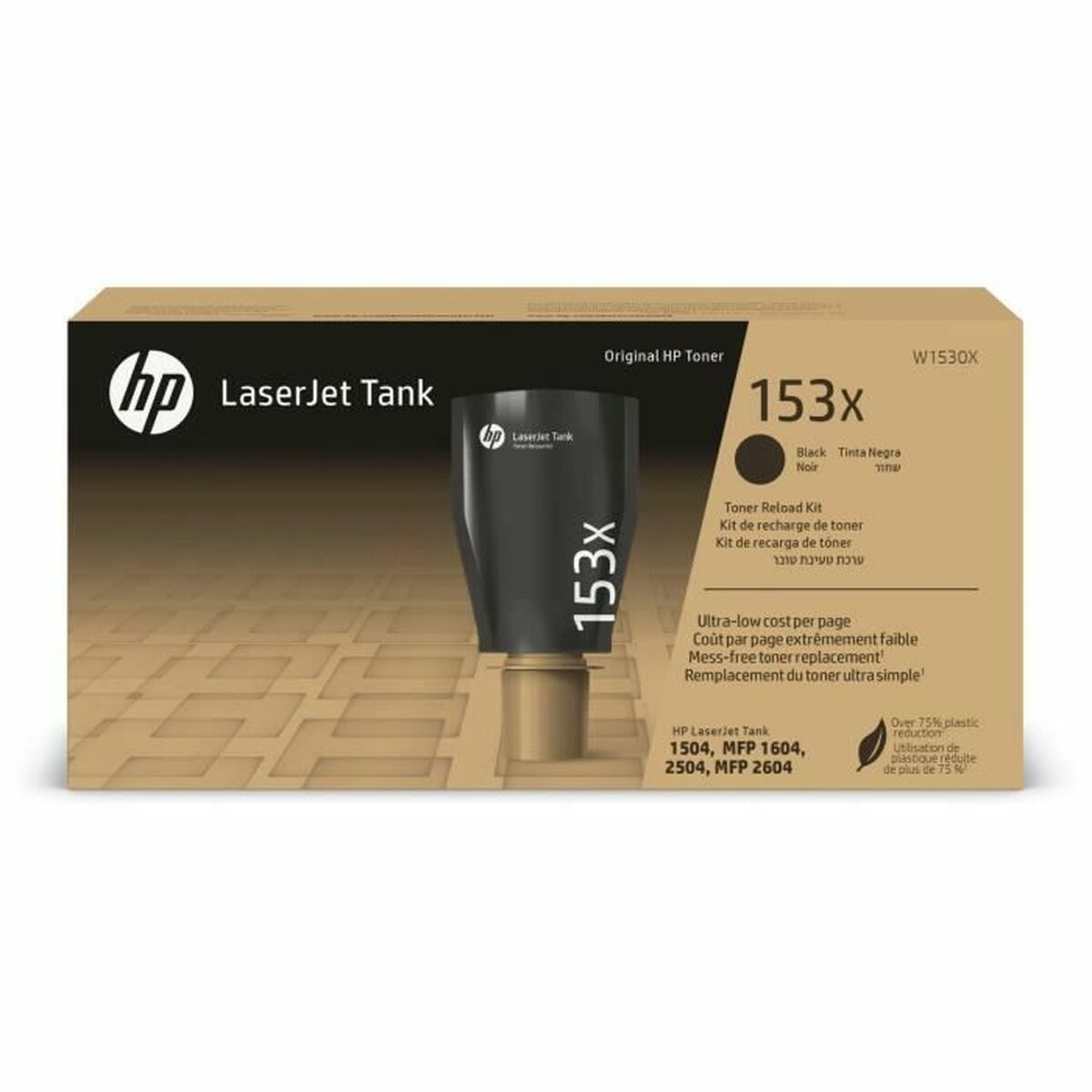 Toner HP Kit de recarga de tner Original HP 153X LaserJet Tank negro Black