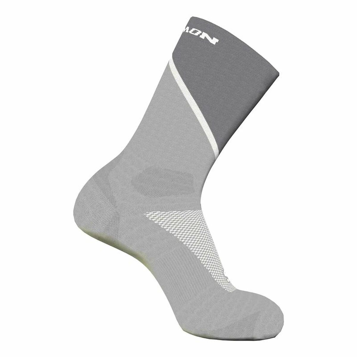 Sports Socks Salomon Pulse Crew Grey Sports Socks Salomon Pulse Crew Grey