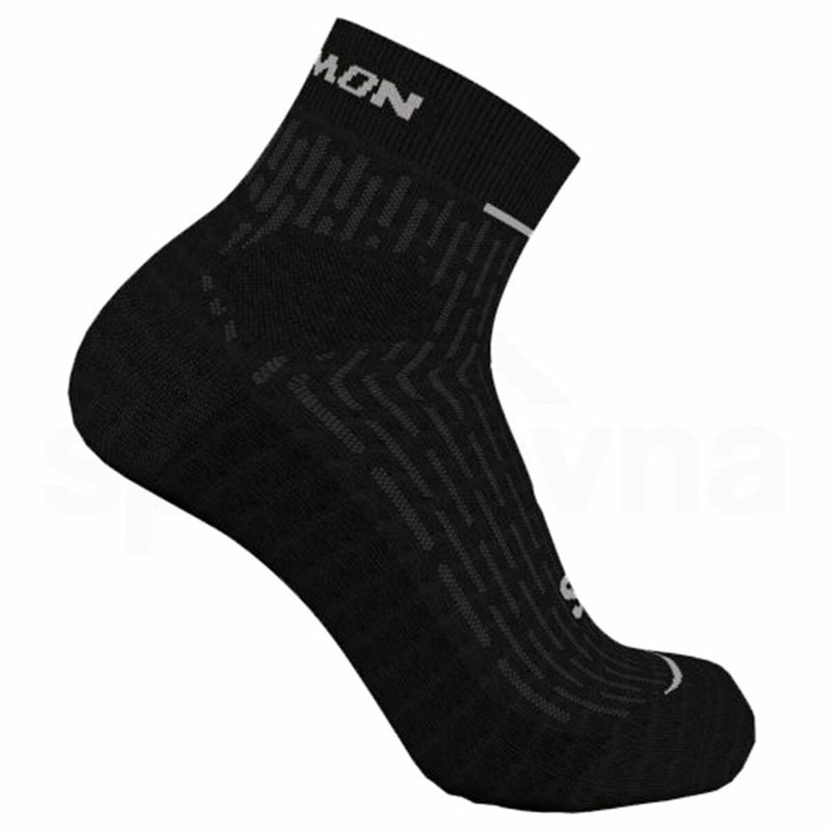 Sports Socks Salomon Ultra Glide Black Sports Socks Salomon Ultra Glide Black