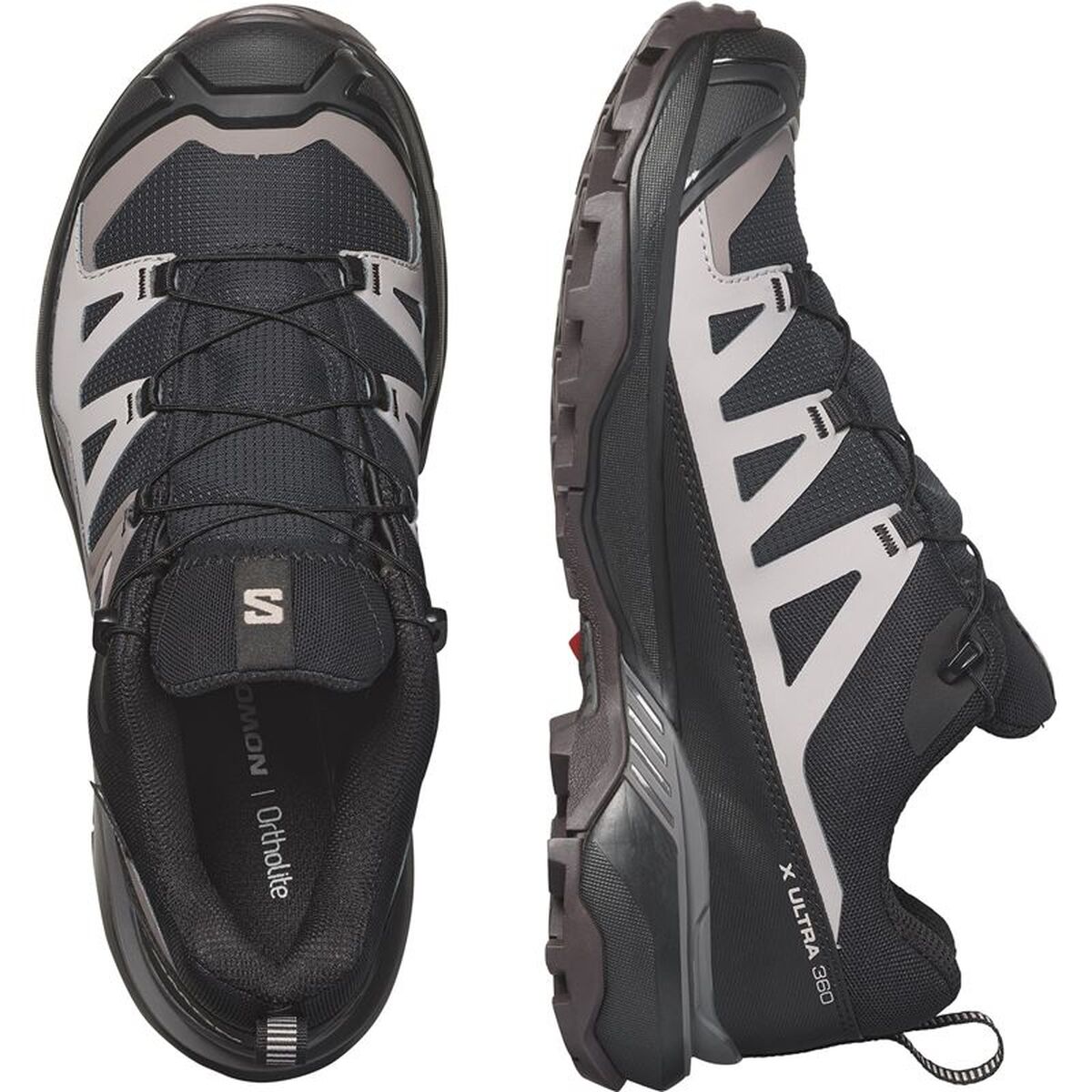 Walking Shoes for Women Salomon X Ultra 360 GORE-TEX Grey