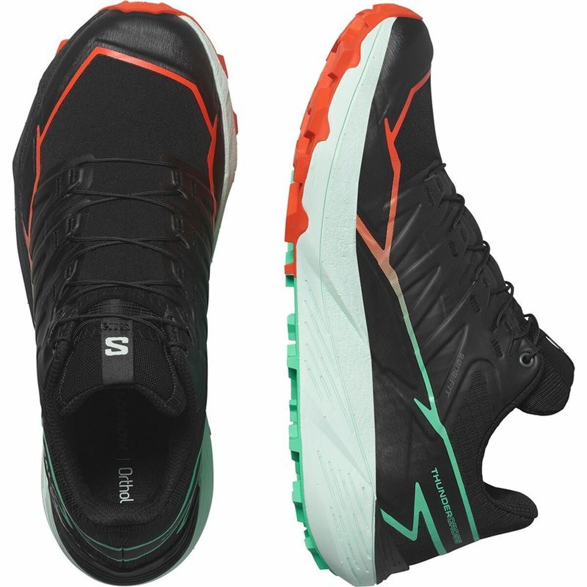Running Shoes for Adults Salomon Thundercross Black