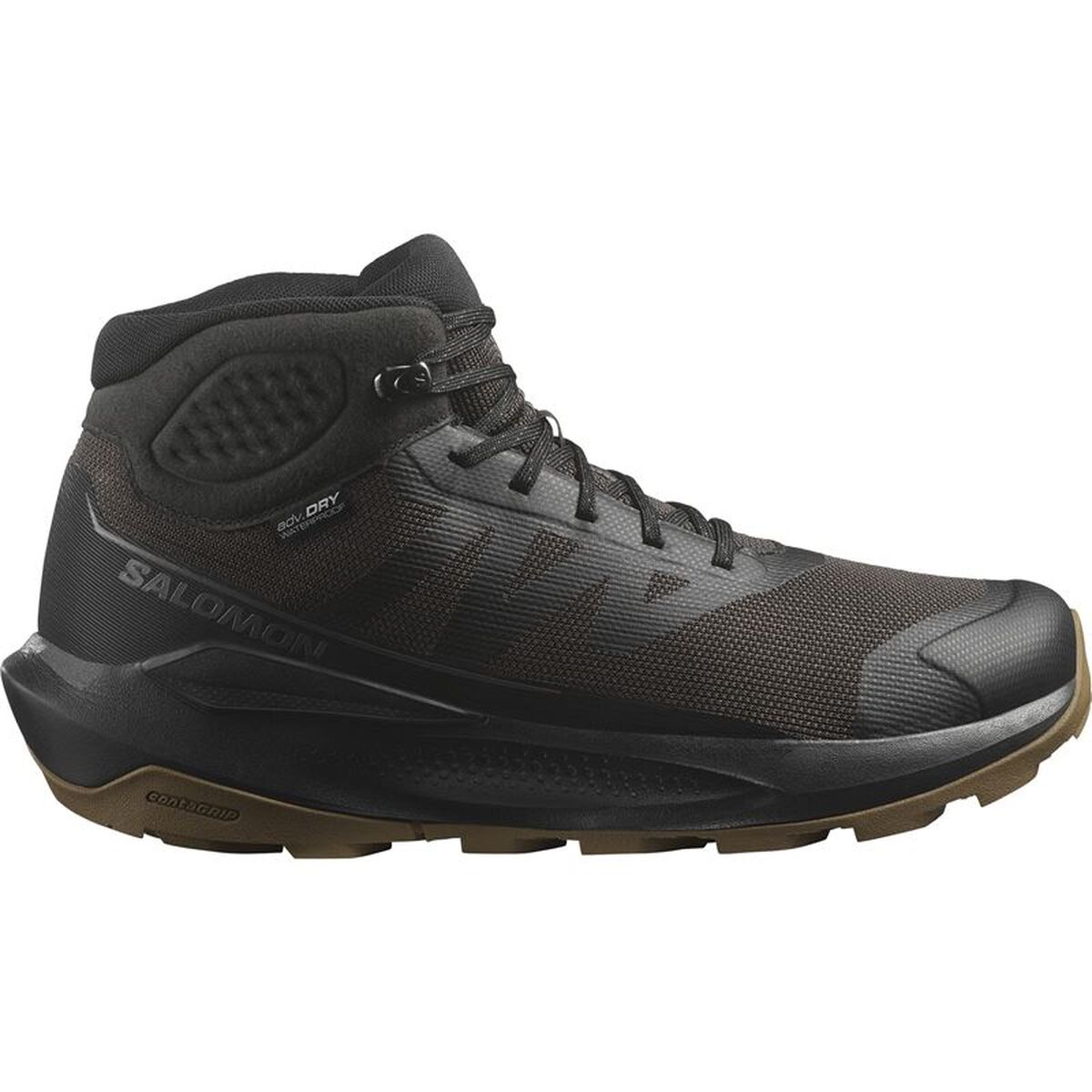 Hiking Boots Salomon Elixir Tour Mid Black Hiking Boots Salomon Elixir Tour Mid Black