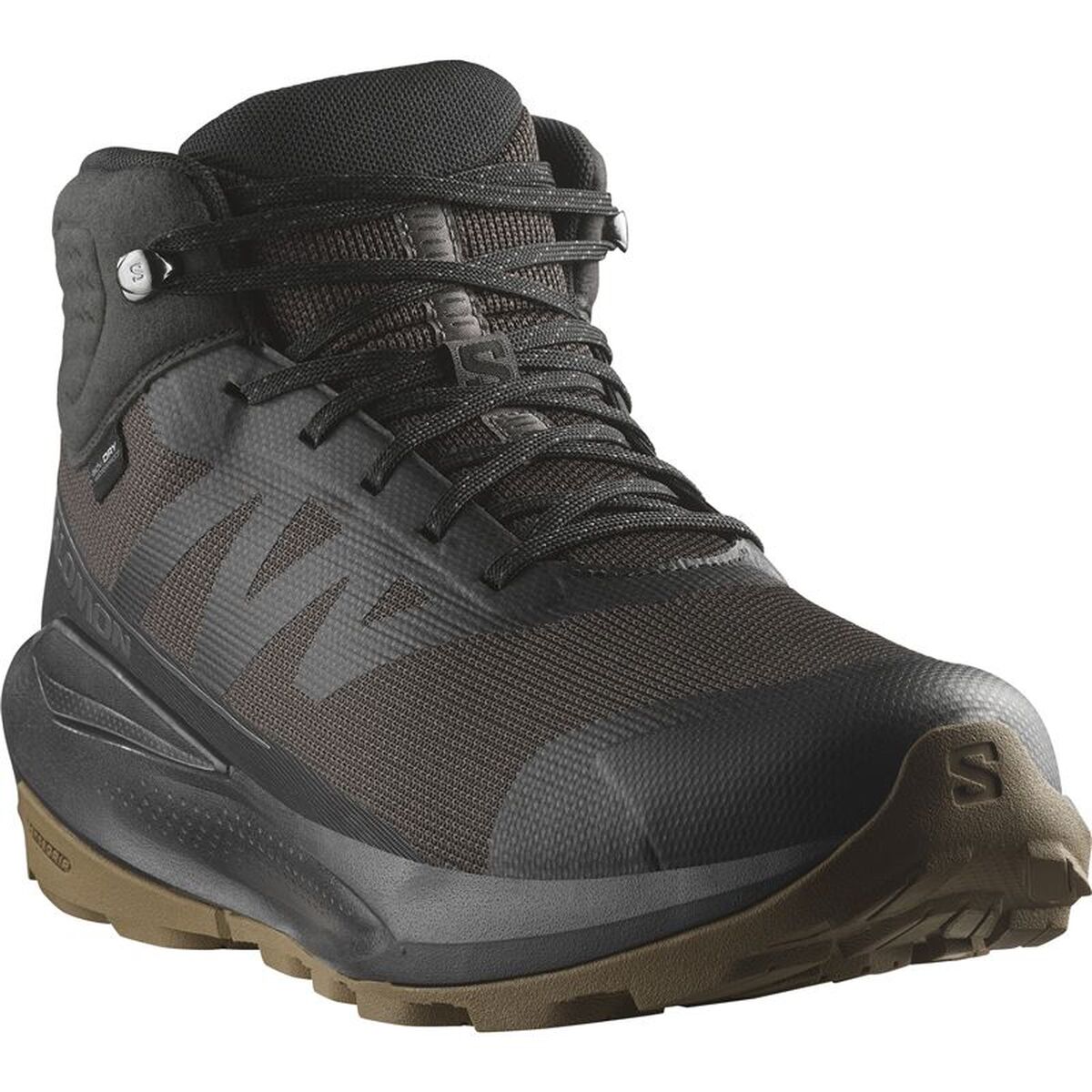 Hiking Boots Salomon Elixir Tour Mid Black