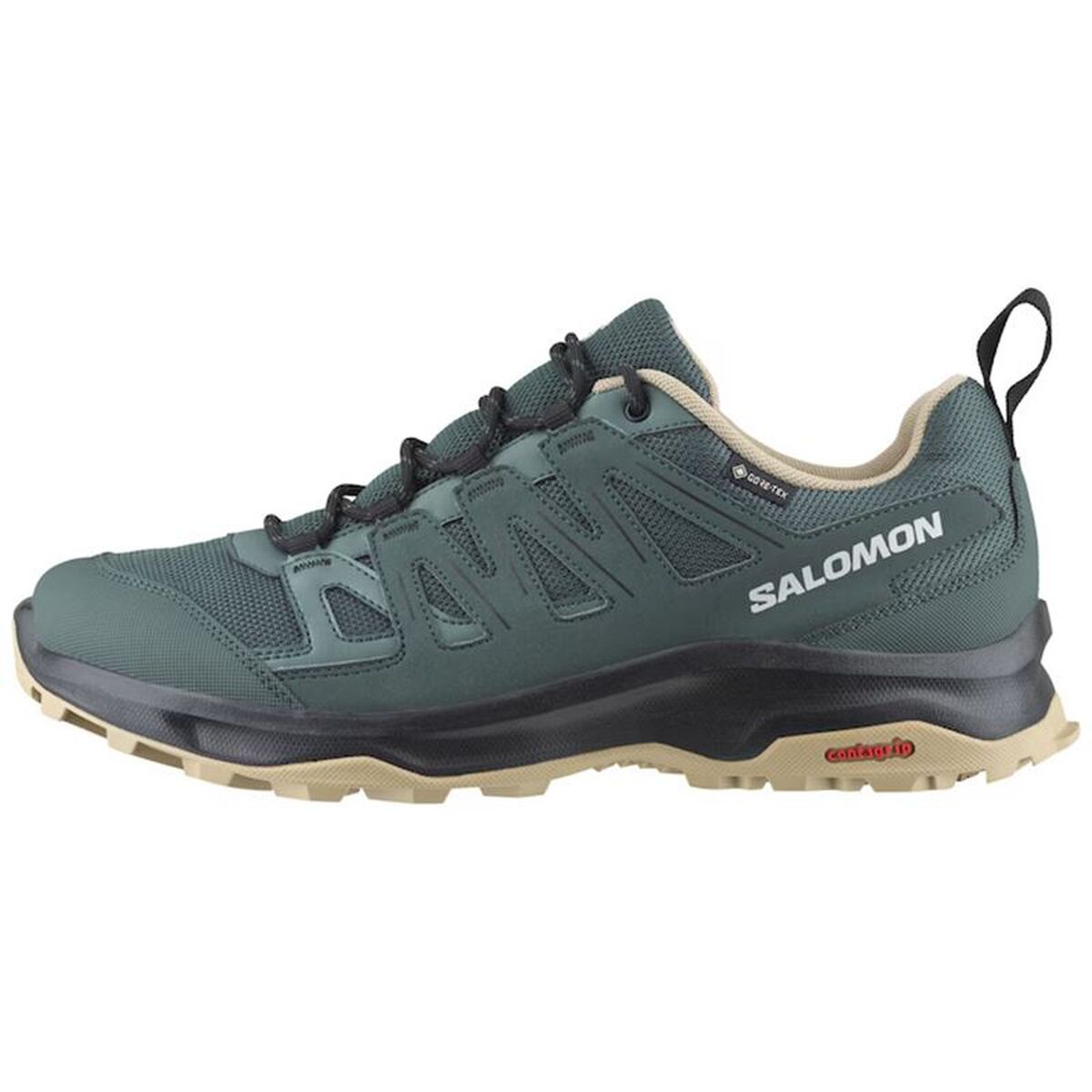 Walking Shoes for Men Salomon Storen GTX Turquoise Walking Shoes for Men Salomon Storen GTX Turquoise