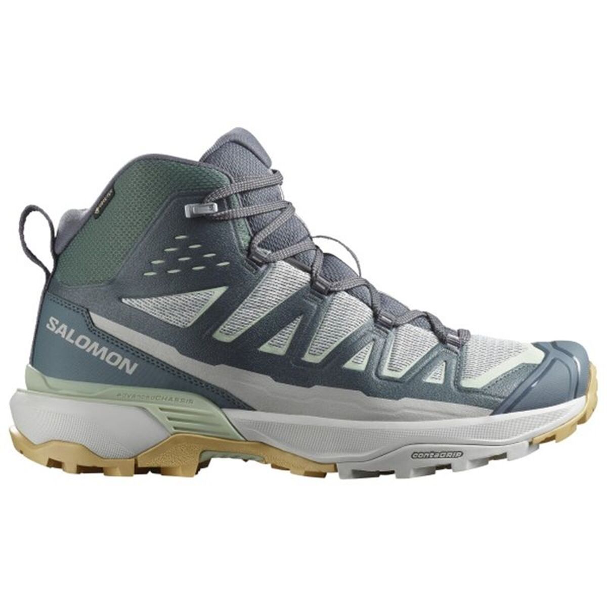 Walking Shoes for Men Salomon X Ultra 360 Edge Mid GTX Grey Walking Shoes for Men Salomon X Ultra 360 Edge Mid GTX Grey