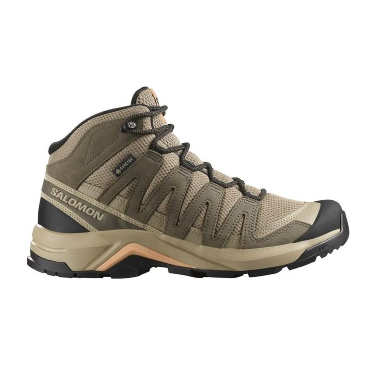 Hiking Boots Salomon X-Adventure Recon Mid Light brown Hiking Boots Salomon X-Adventure Recon Mid Light brown