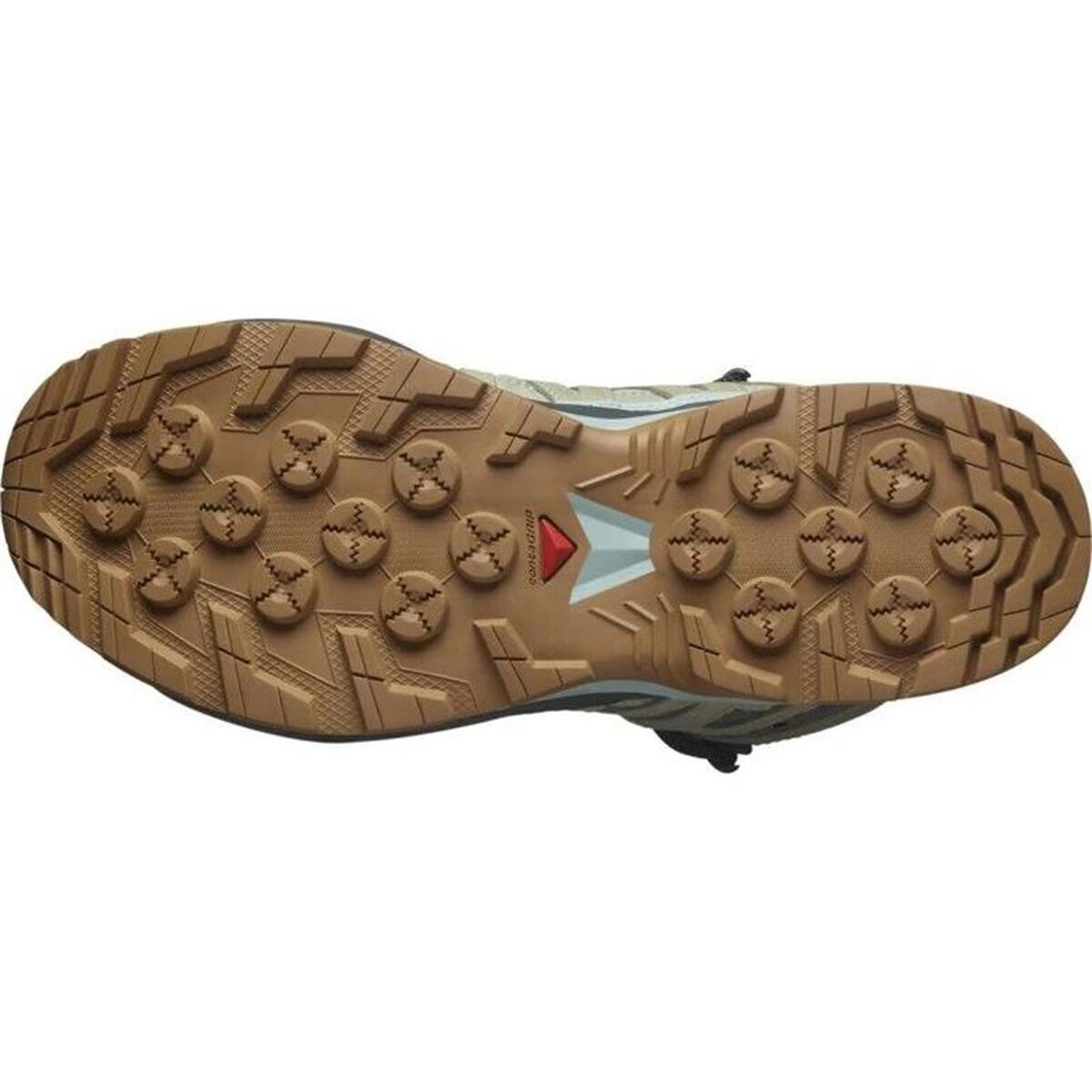 Walking Shoes for Men Salomon X-Adventure Recon Mid Olive Dark grey