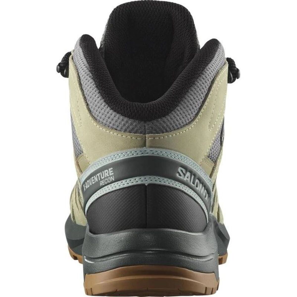 Walking Shoes for Men Salomon X-Adventure Recon Mid Olive Dark grey