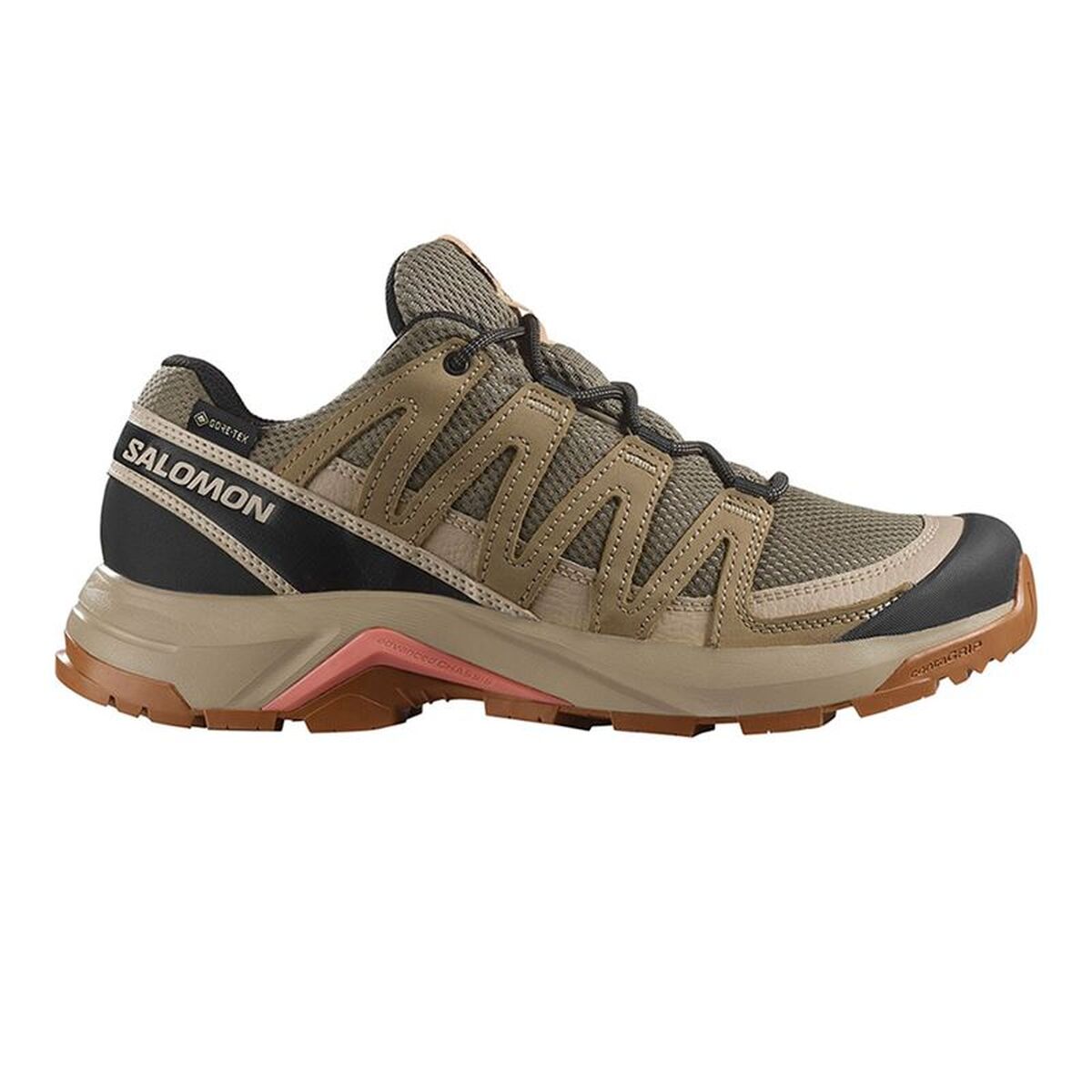 Walking Shoes for Women Salomon X-Adventure Recon Gtx Beige