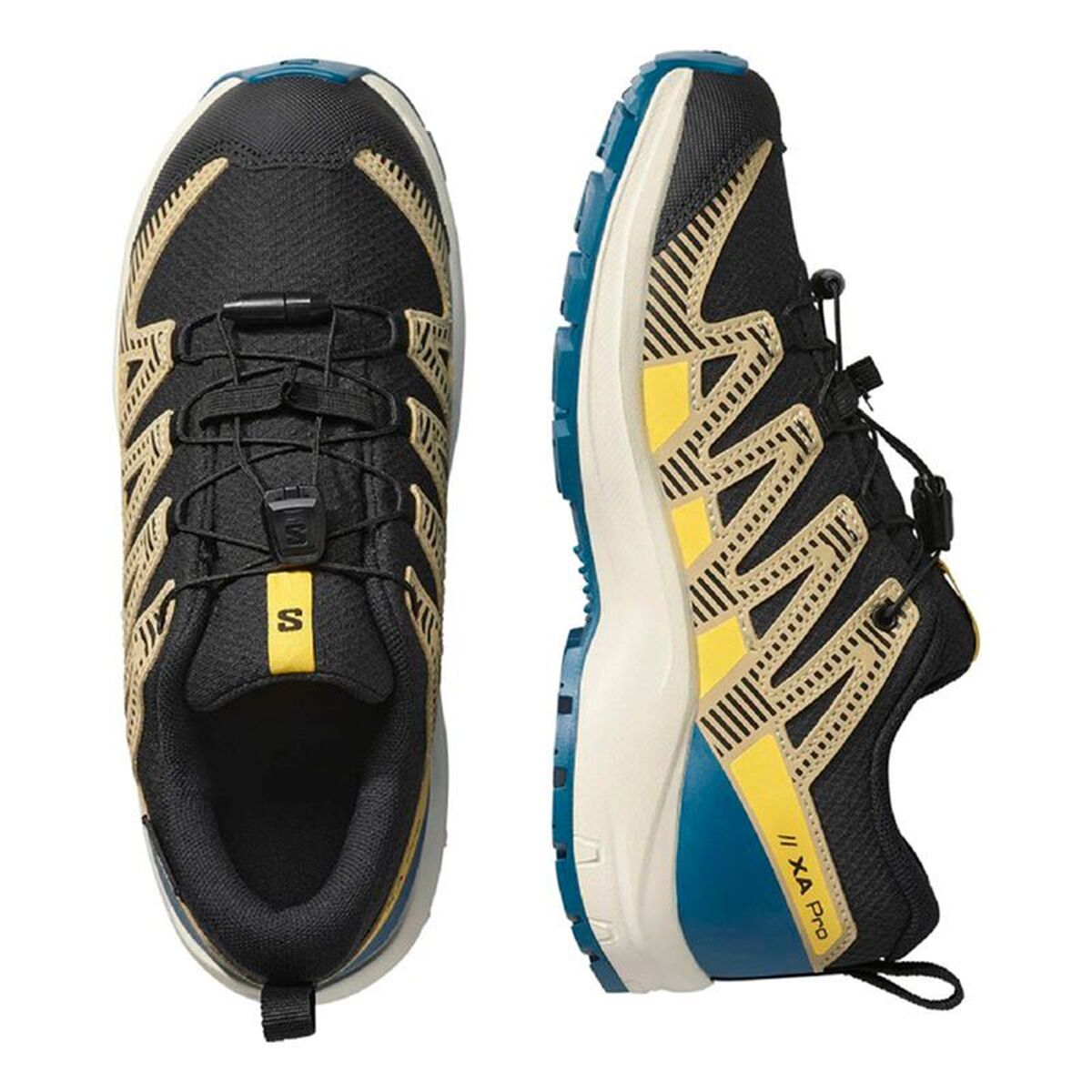 Men’s trail running shoes (mountain running) Salomon Xa Pro V8 Black Grey